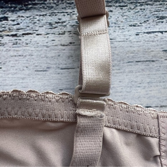 Rene Rofe Smart & Sexy Elegant Lace Underwire Push-up Bra - Cream - Picture 7 of 11